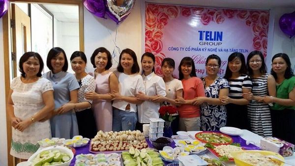 CÔNG TY TELIN CHÀO MỪNG NGÀY PHỤ NỮ VIỆT NAM 20/10