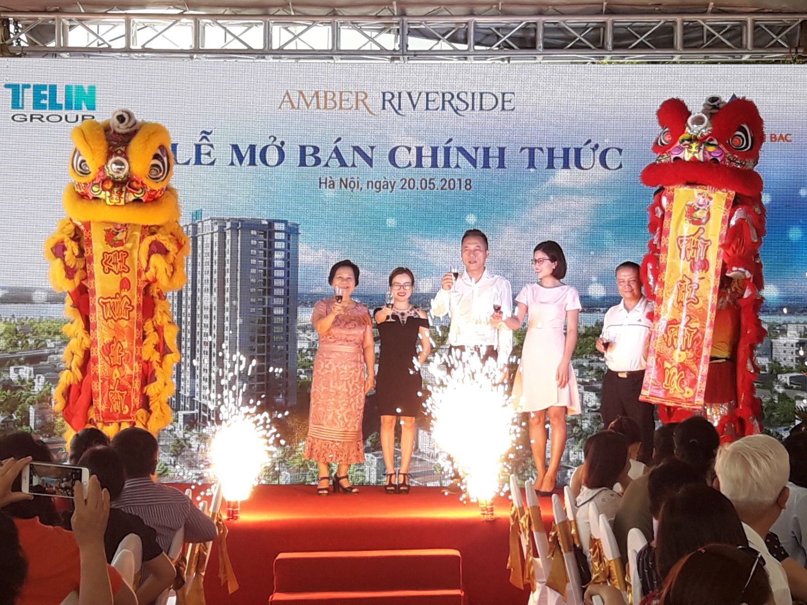 LỄ MỞ BÁN CHÍNH THỨC DỰ ÁN AMBER RIVERSIDE CỦA CÔNG TY TELIN