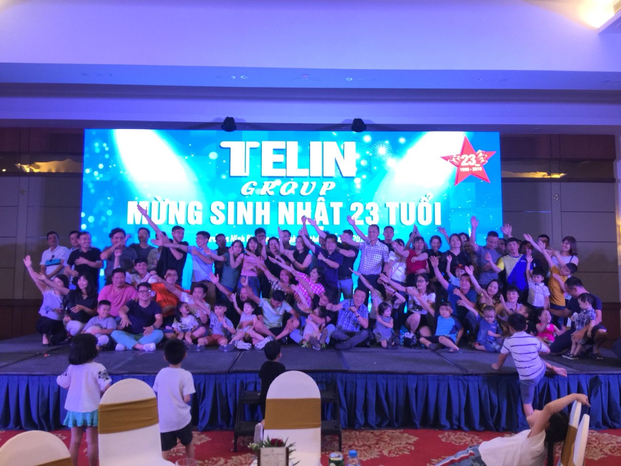 MỪNG SINH NHẬT 23 NĂM CÔNG TY CP KỸ NGHỆ VÀ HẠ TẦNG TELIN