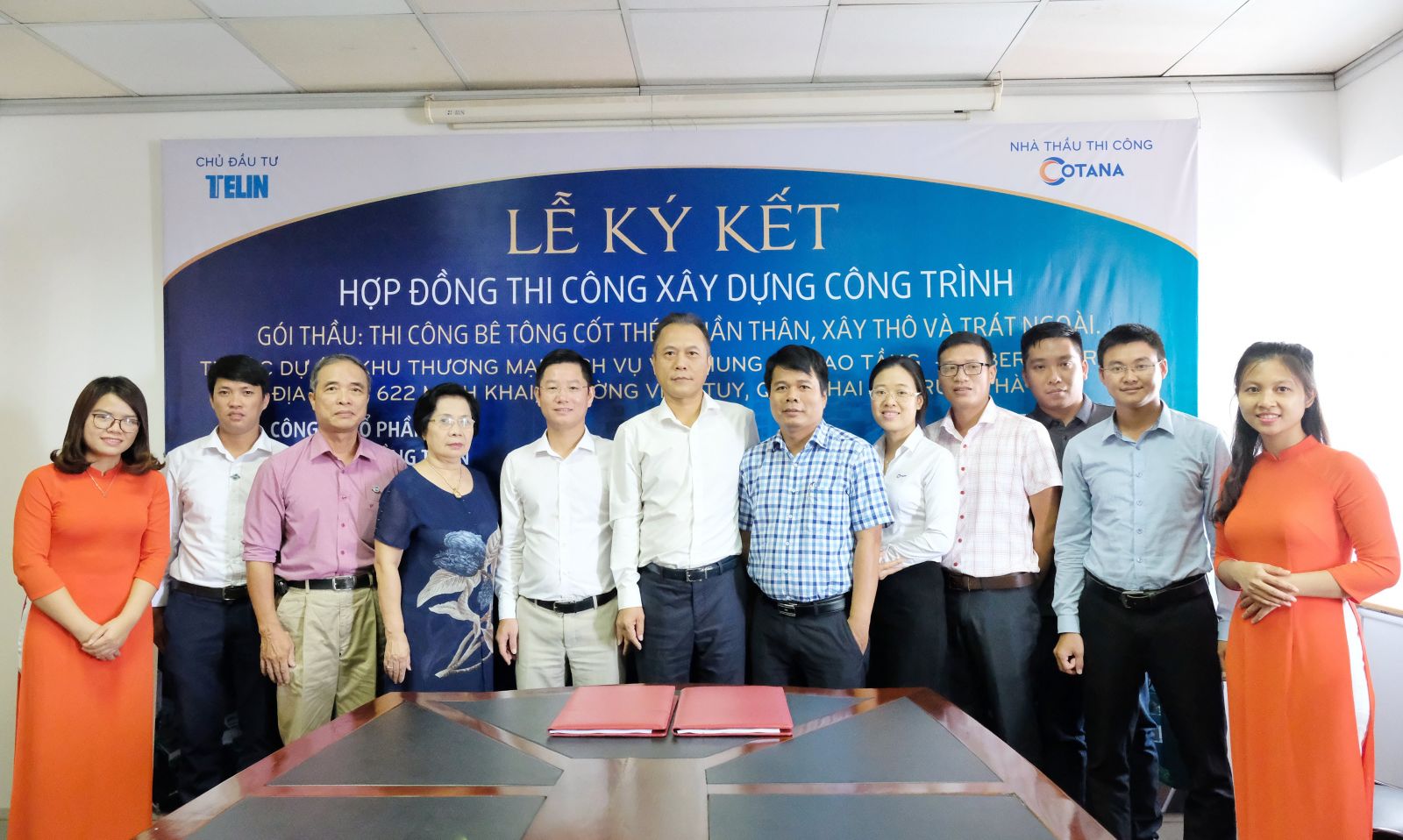 LỄ KÝ KẾT HỢP ĐỒNG THI CÔNG XÂY DỰNG CÔNG TRÌNH DỰ ÁN AMBER RIVERSIDE