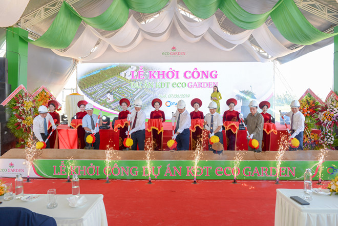 CÔNG TY CP TẬP ĐOÀN TELIN LÀ CỔ ĐÔNG XÂY DỰNG DỰ ÁN ECO GARDEN TẠI KĐTM AN VÂN DƯƠNG TẠI TỈNH THỪA THIÊN HUẾ